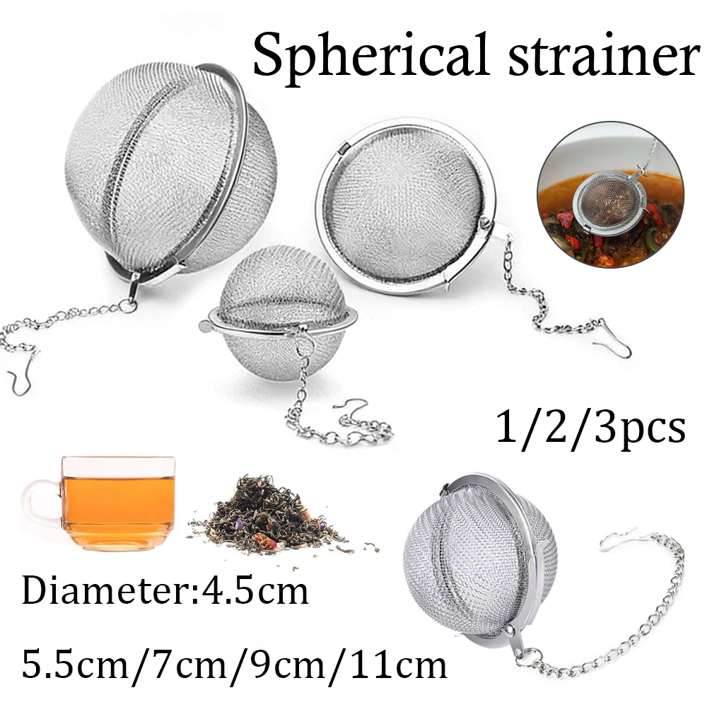Loose Leaf Tea Infuser - 1-5 Stuks Thee-ei Roestvrij Staal Mesh