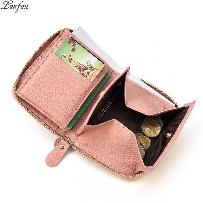 Linen Bag Bulk - 100% Echt Leer Mannen Portemonnee Vrouwen