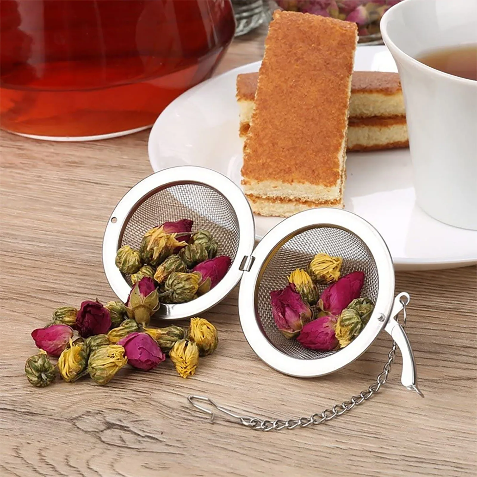 2-10 Stuks Roestvrijstalen Bal - Loose Leaf Tea Infuser recensie en prijs