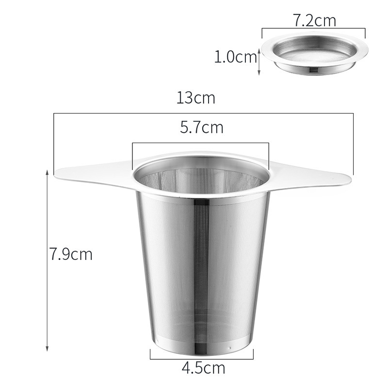 1-delig thee-ei mand roestvrij - Loose Leaf Tea Infuser recensie en prijs