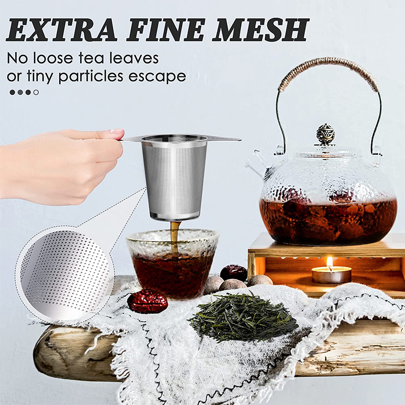 1-delig thee-ei mand roestvrij - Loose Leaf Tea Infuser recensie en prijs