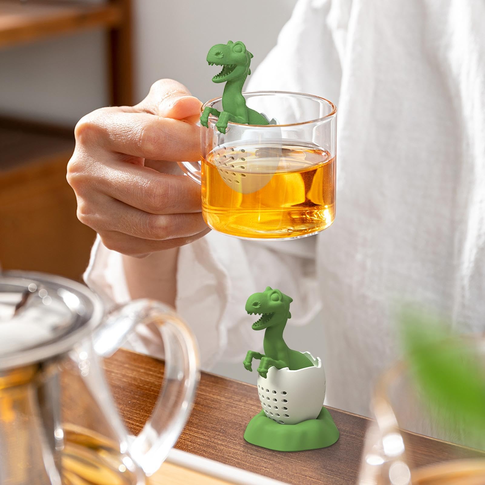 Thee-ei Siliconen theezeefje Z - Loose Leaf Tea Infuser recensie en prijs