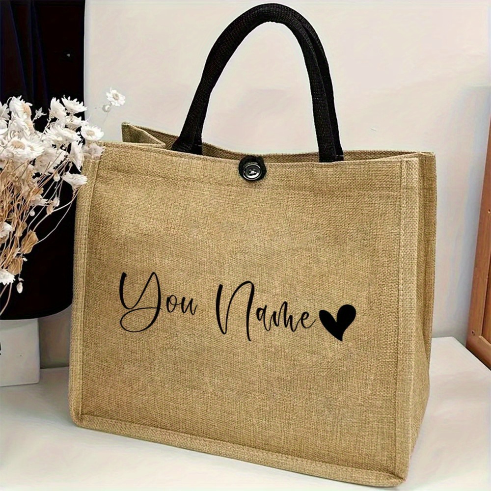Gepersonaliseerde linnen tas m - Linen Bag Bulk recensie en prijs