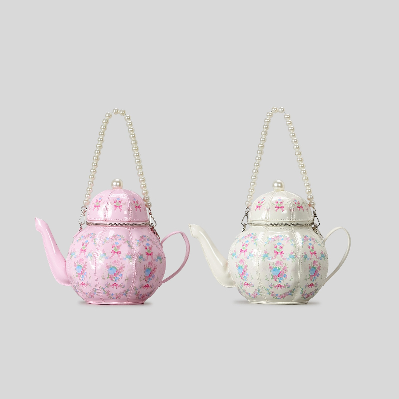Parelketting Theepot Crossbody - Linen Bag Bulk recensie en prijs