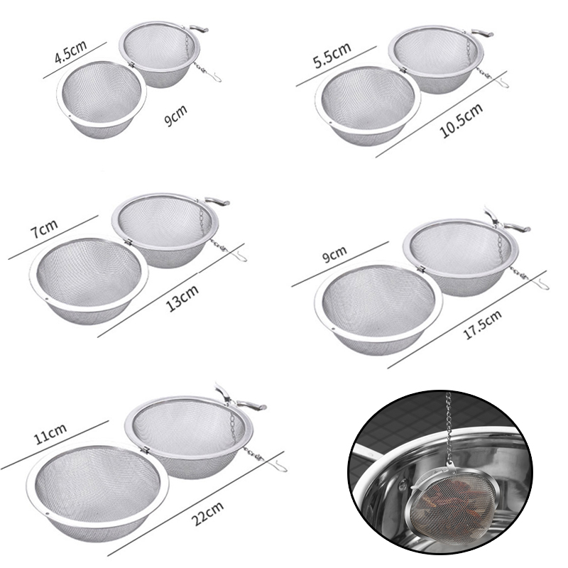 1-5 Stuks Thee-ei Roestvrij St - Loose Leaf Tea Infuser recensie en prijs
