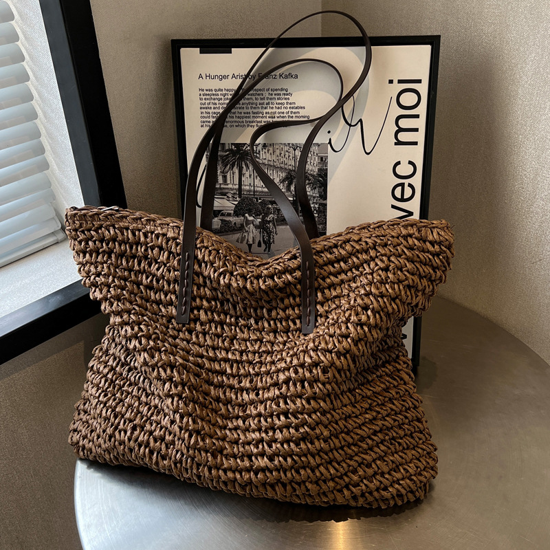 Stro Geweven Draagtassen Casua - Linen Bag Bulk recensie en prijs