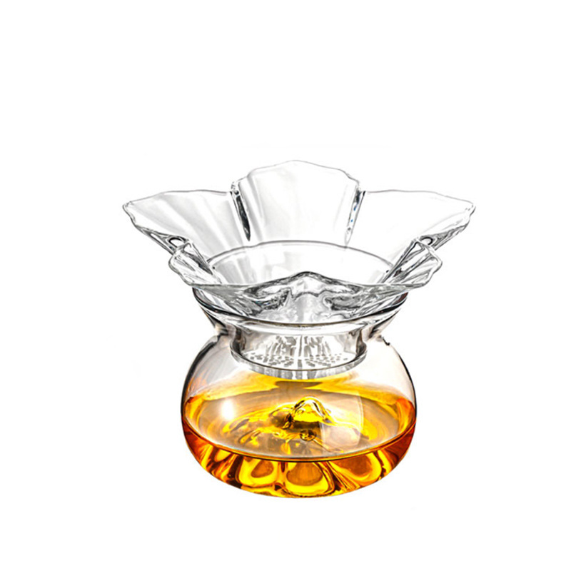 Glazen thee-ei met houder en s - Loose Leaf Tea Infuser recensie en prijs