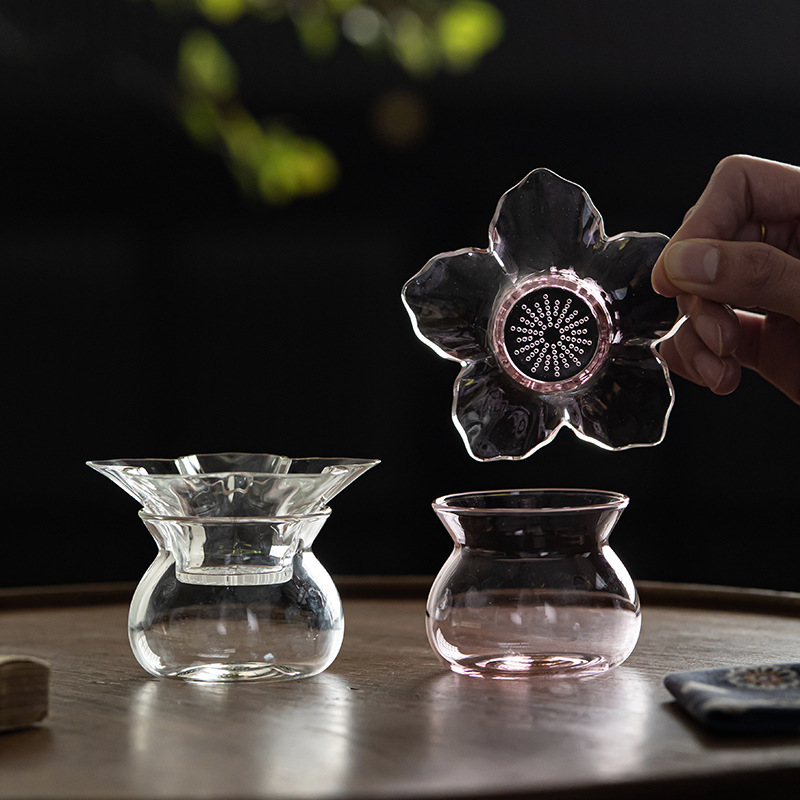 Glazen thee-ei met houder en s - Loose Leaf Tea Infuser recensie en prijs