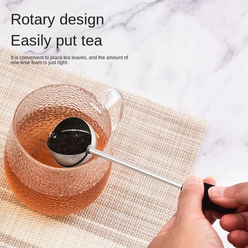 Roestvrij Stalen Gaas Draaiend - Loose Leaf Tea Infuser recensie en prijs