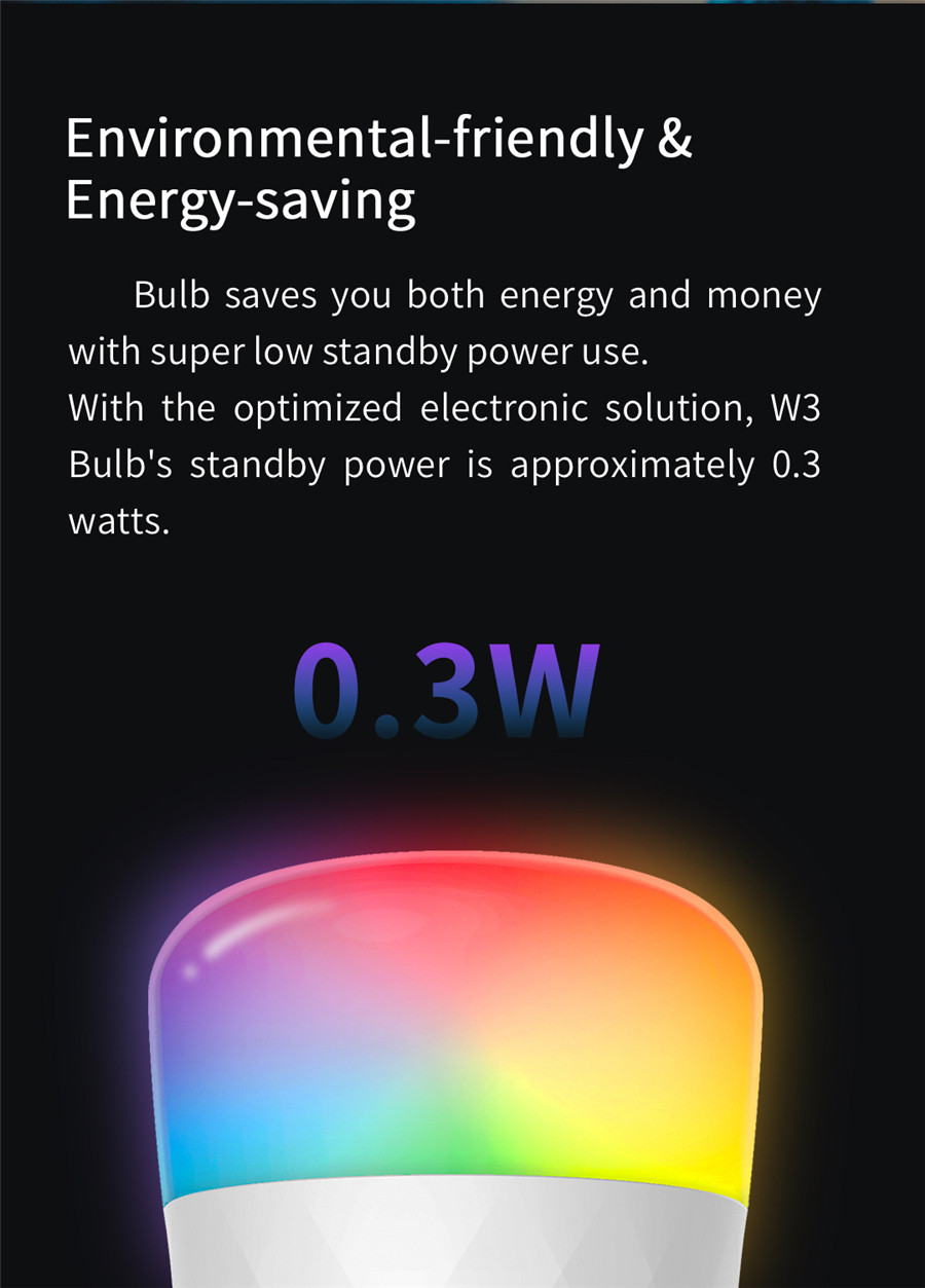 Yeelight Smart LED Lamp W3 E26 - Yeelight Light Smart Bulb recensie en prijs