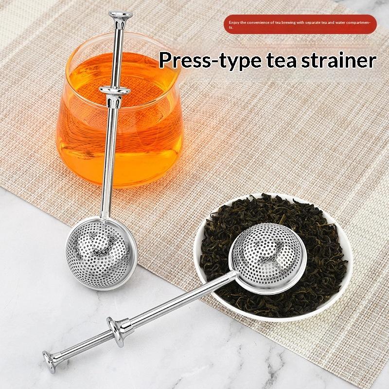 Thee-ei met lange steel van ro - Loose Leaf Tea Infuser recensie en prijs